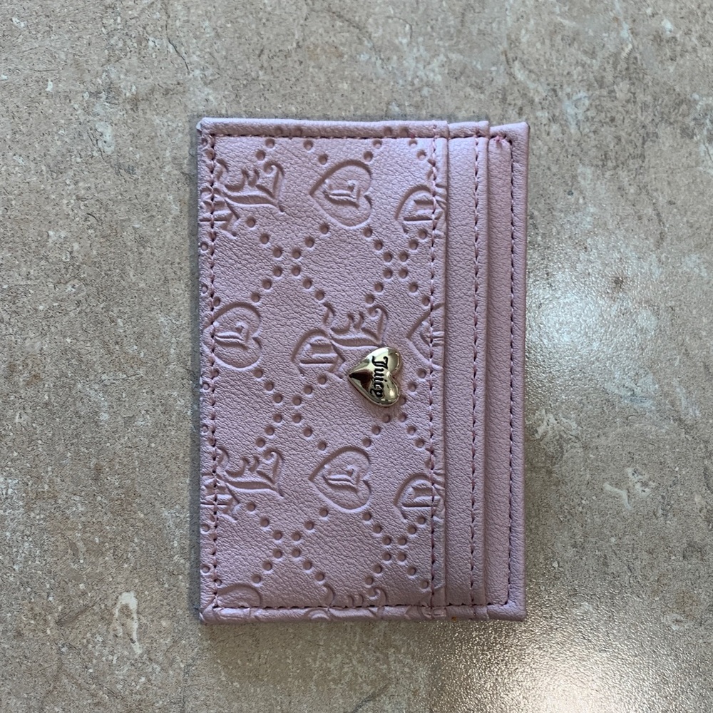 Juicy couture pink card holder - Picture 1 of 3